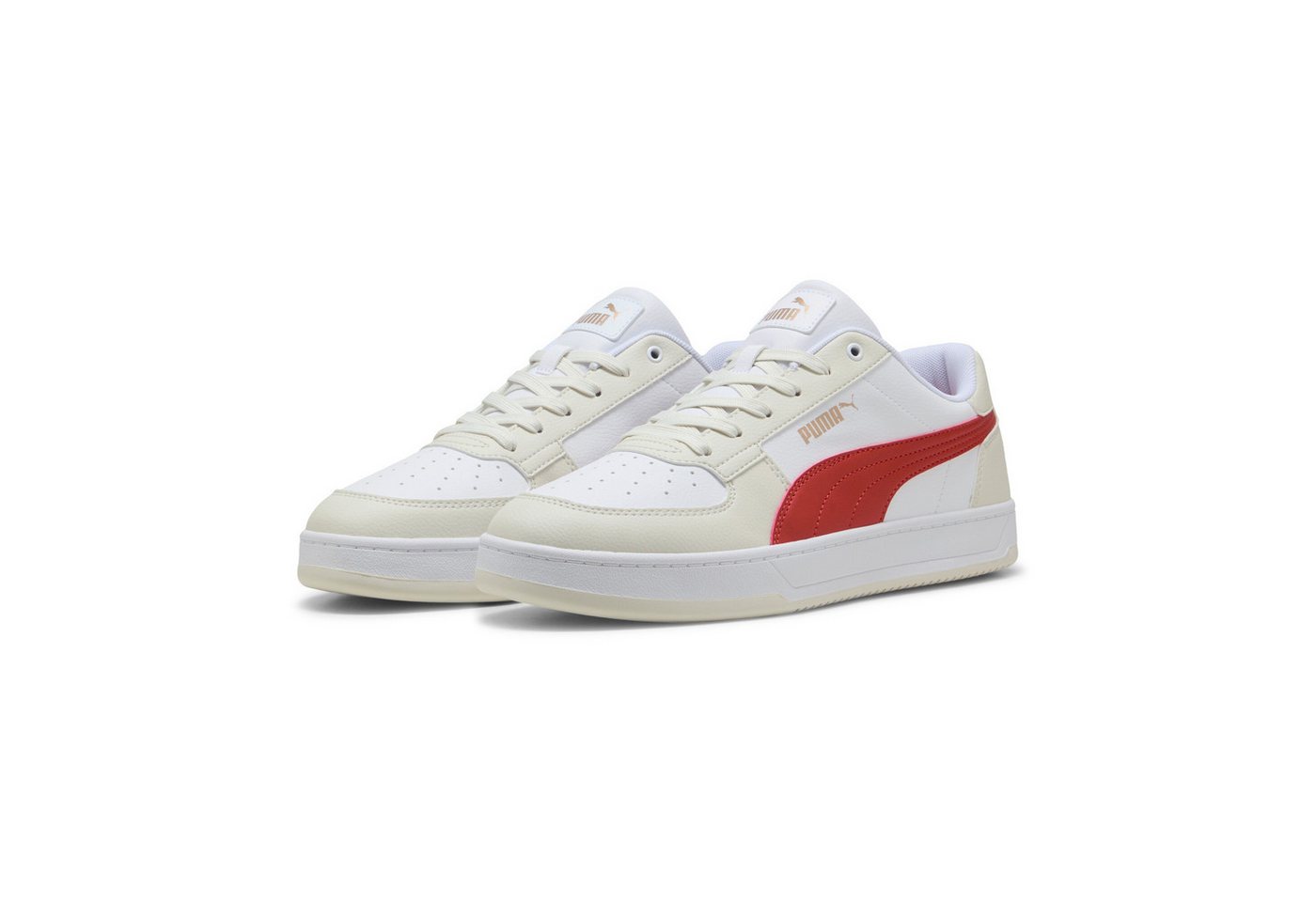 Puma CAVEN 2.0 Sneaker (weiß/rot/grau)