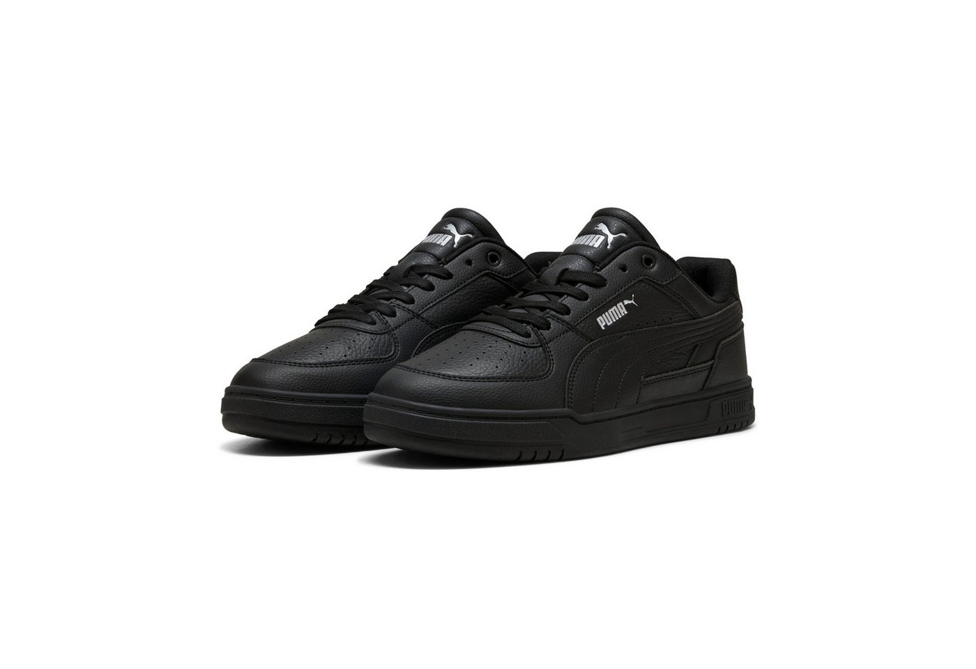 Puma CAVEN III Sneaker für sportliche und lässige Looks, mit gepolstertem Fußbett (schwarz/silber/weiß)
