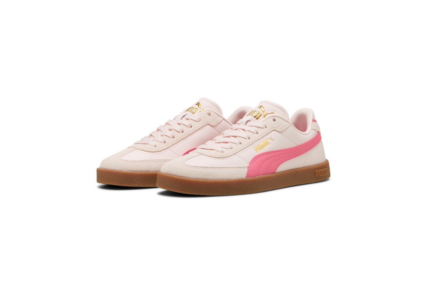 Puma CLUB II ERA JR Sneaker mit Wildleder-Overlays, mit SOFTFOAM+ Einlegesohle (Jasmine Flower-Magic Rose)
