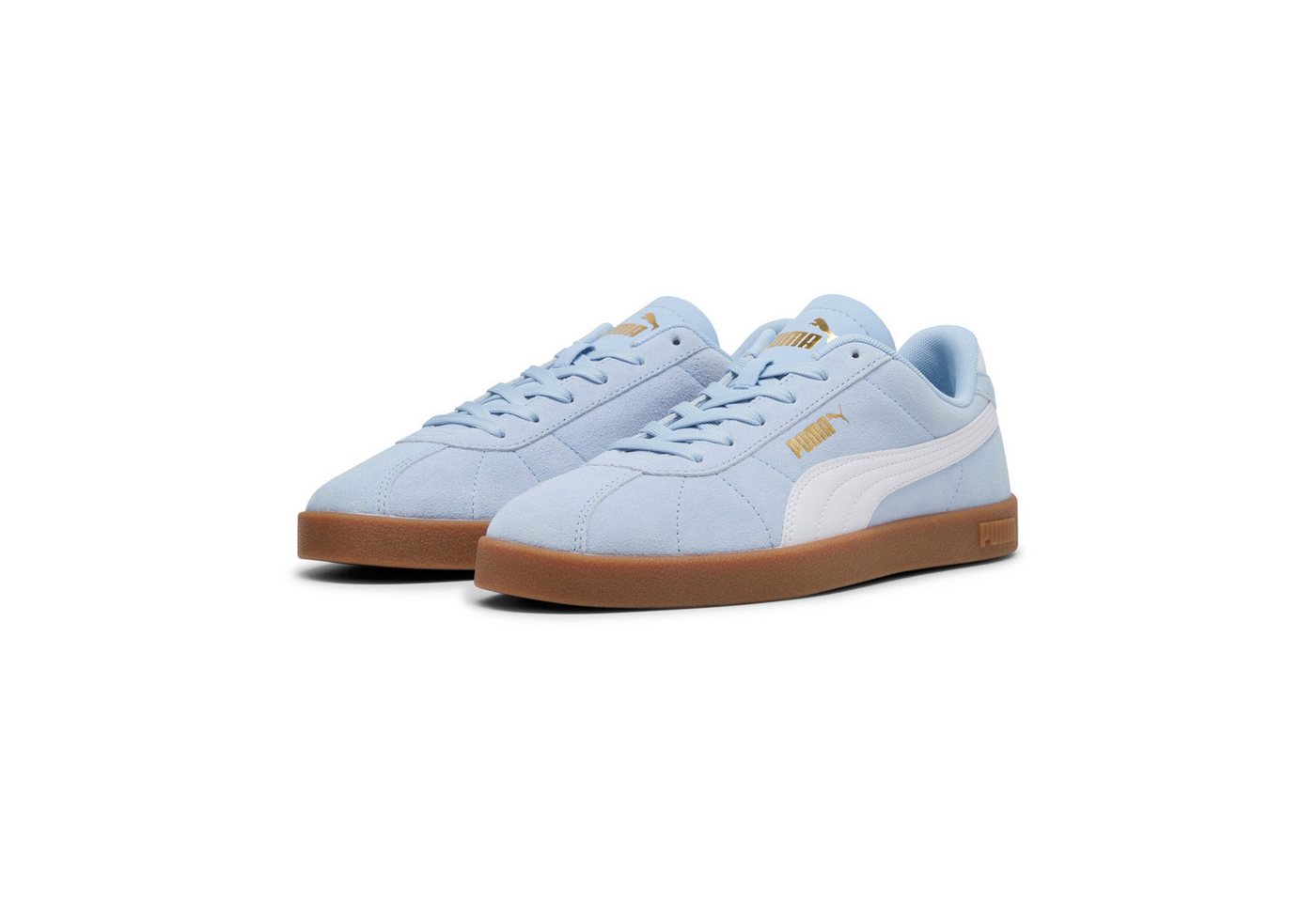 Puma CLUB II Sneaker (weiß/gold)