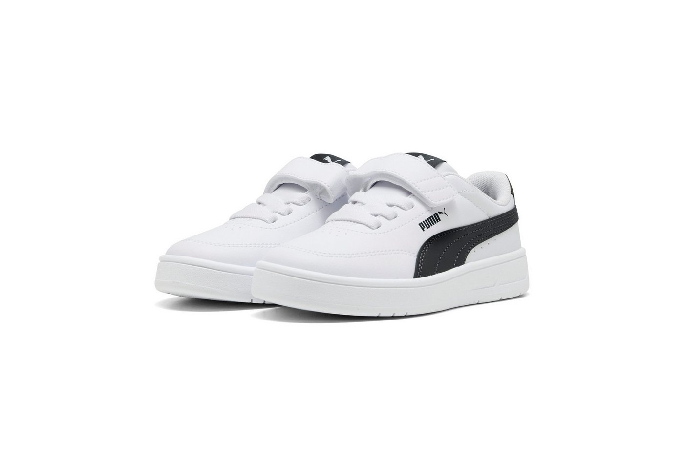 Puma COURT CLASSIC CLEAN AC+ PS Sneaker (weiß/schwarz)