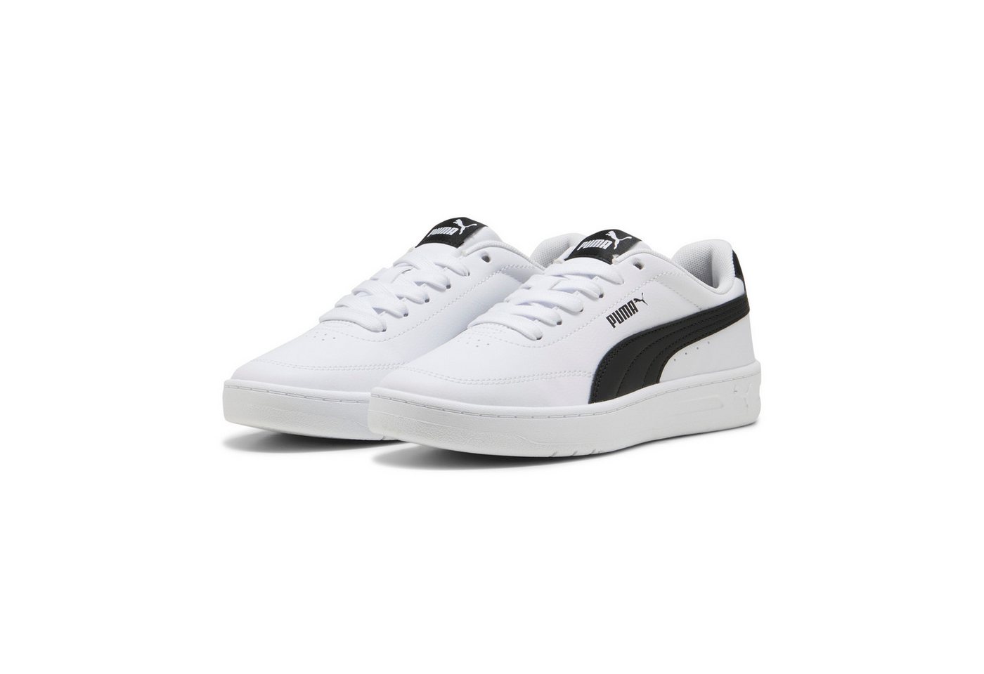 Puma COURT CLASSIC CLEAN JR Sneaker (weiß/schwarz)