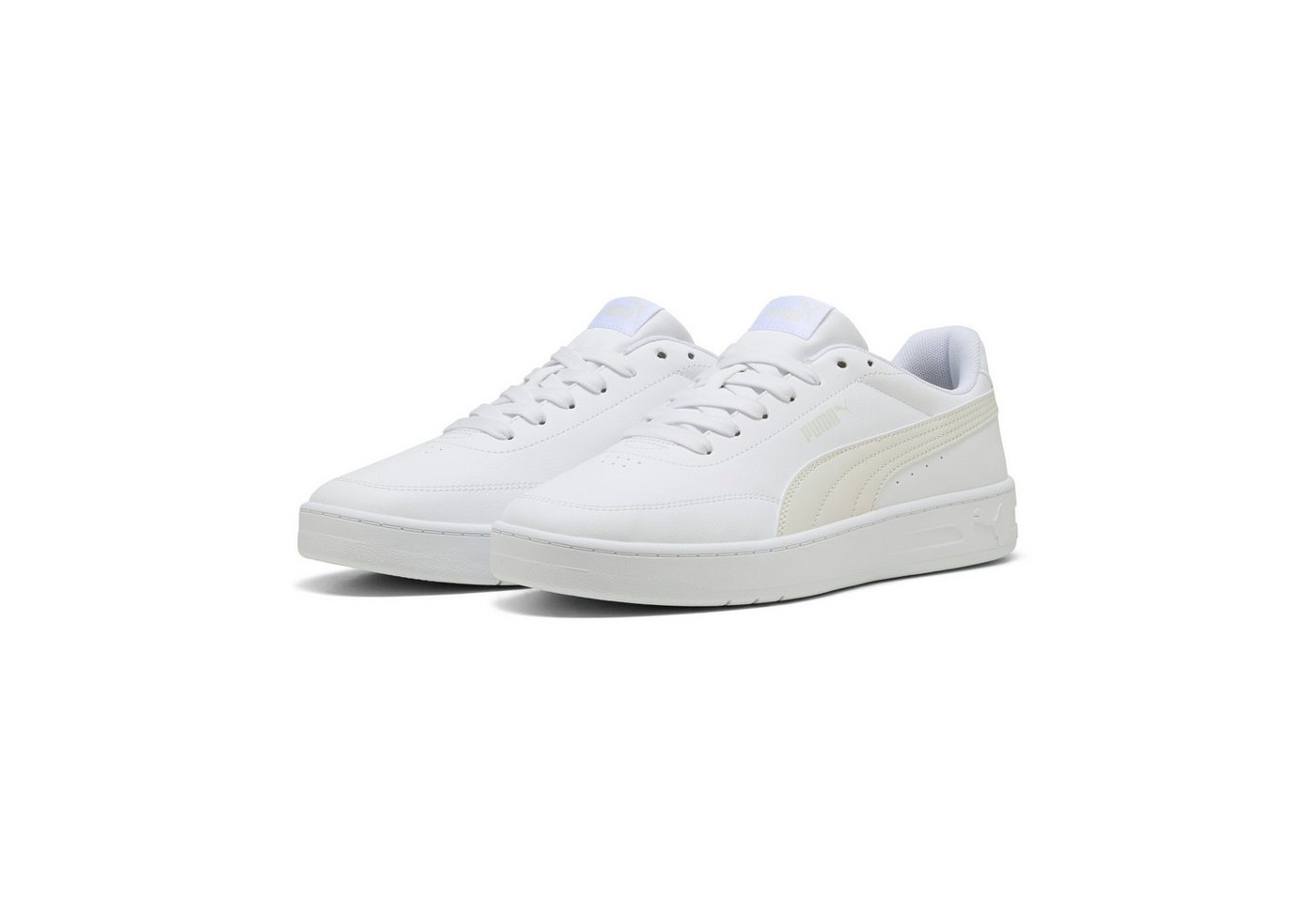 Puma COURT CLASSIC CLEAN Sneaker (weiß/grau)