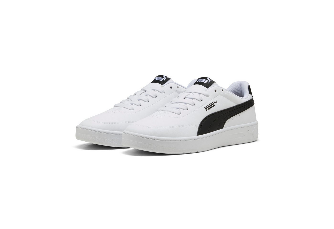 Puma COURT CLASSIC CLEAN Sneaker (weiß/schwarz)