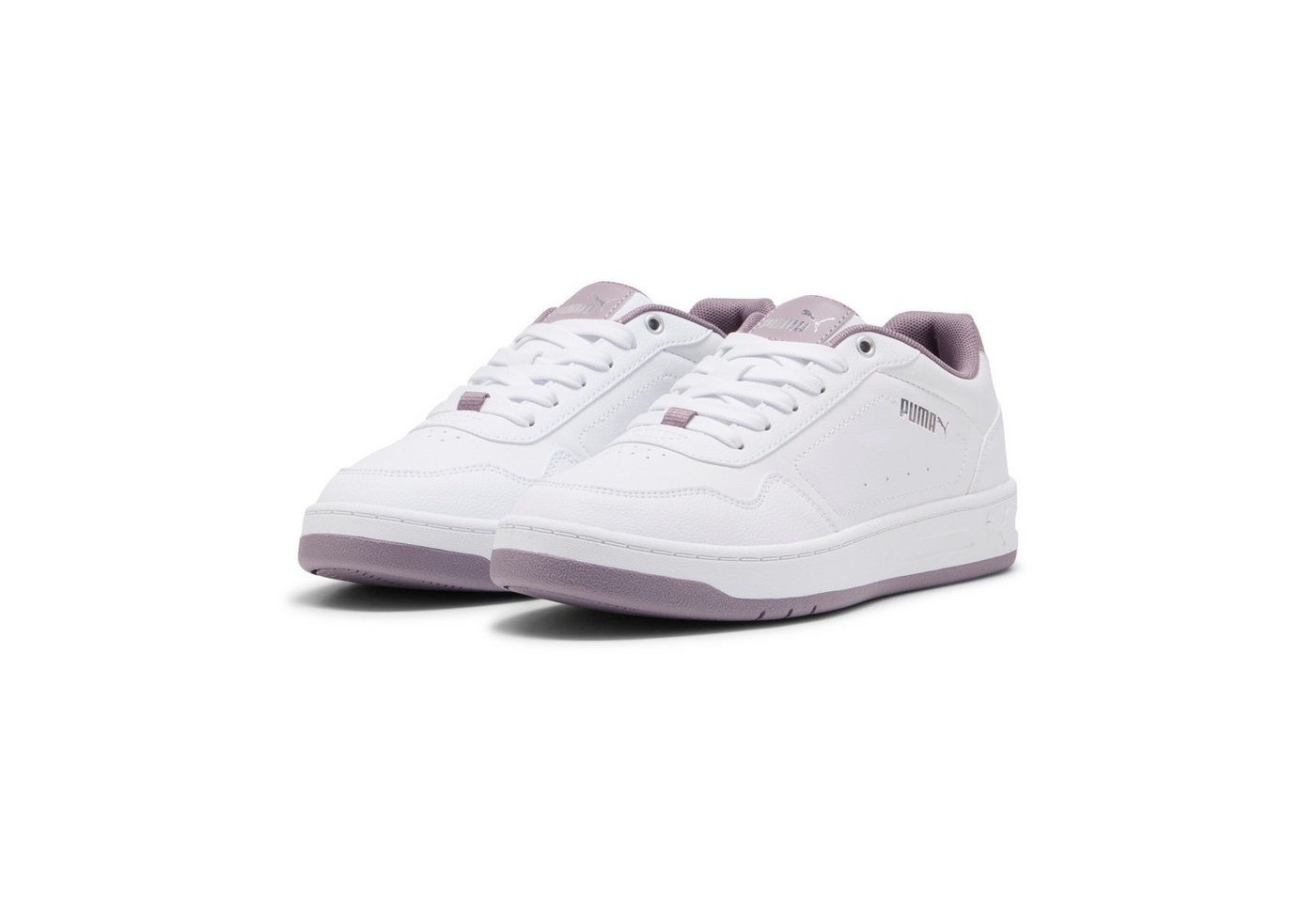 Puma COURT CLASSY Sneaker (weiß/silber)
