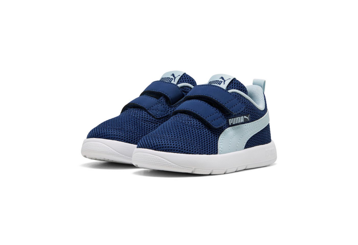 Puma COURTFLEX V3 MESH INF Sneaker mit Klettverschluss, federleicht, mit flexibler Sohle