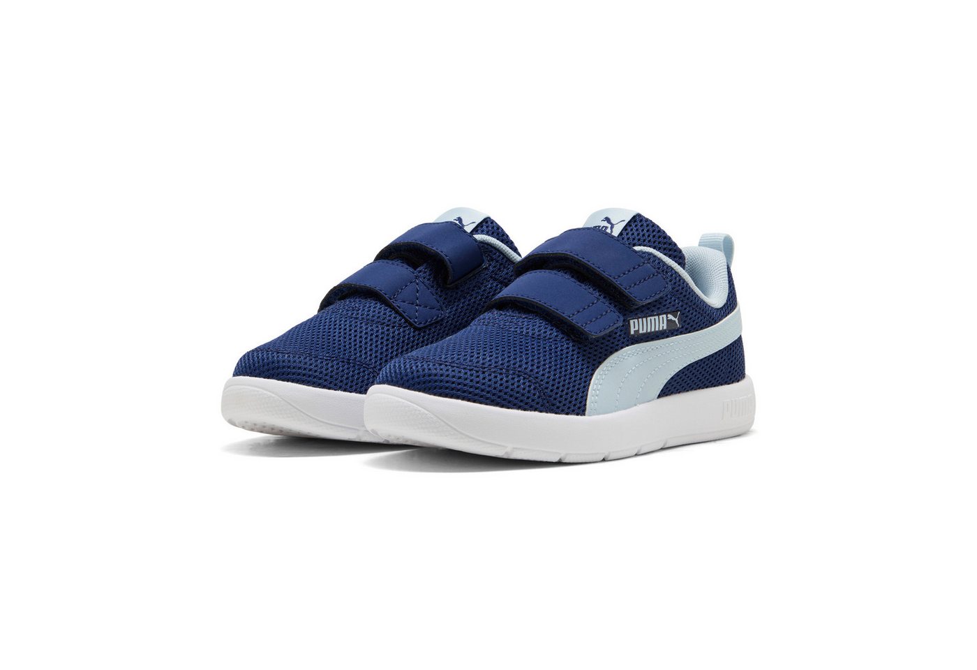 Puma COURTFLEX V3 MESH PS Sneaker leichte profilierte Sohle, flexible Sohlenrillen, federleicht