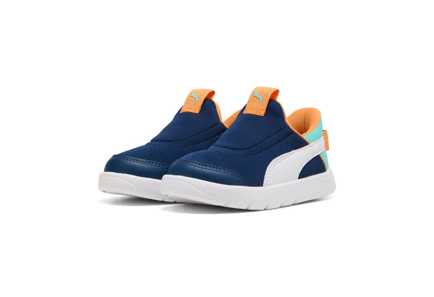 Puma COURTFLEX V3 SLIPTECH INF Sneaker SLIPTECH™ Technologie: praktisches Anziehen ohne Hände