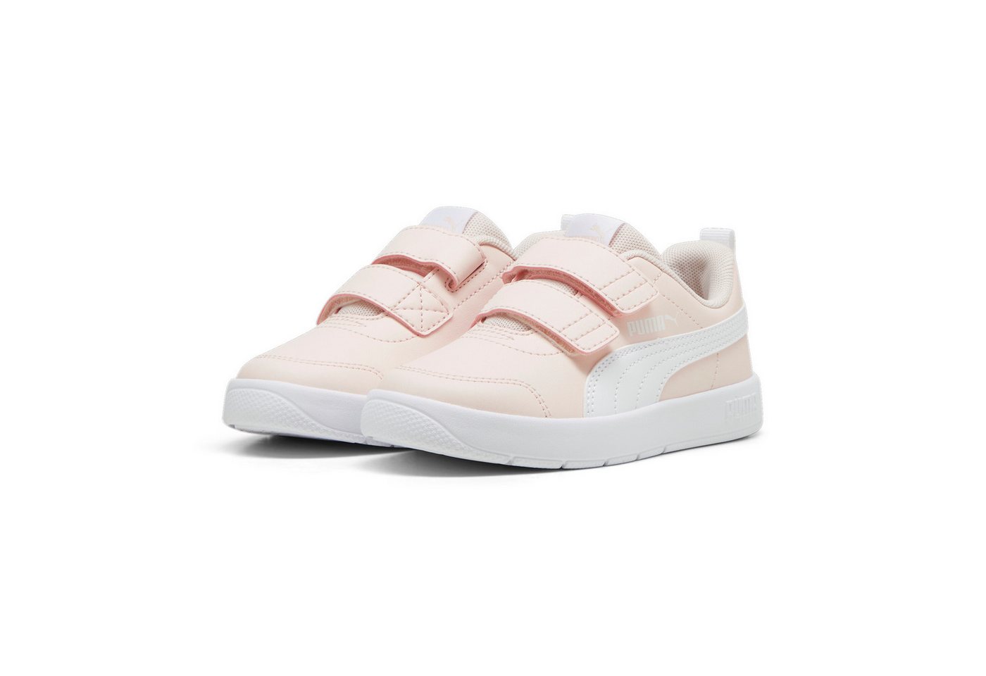 Puma COURTFLEX V3 V PS Sneaker (rosa/weiß)