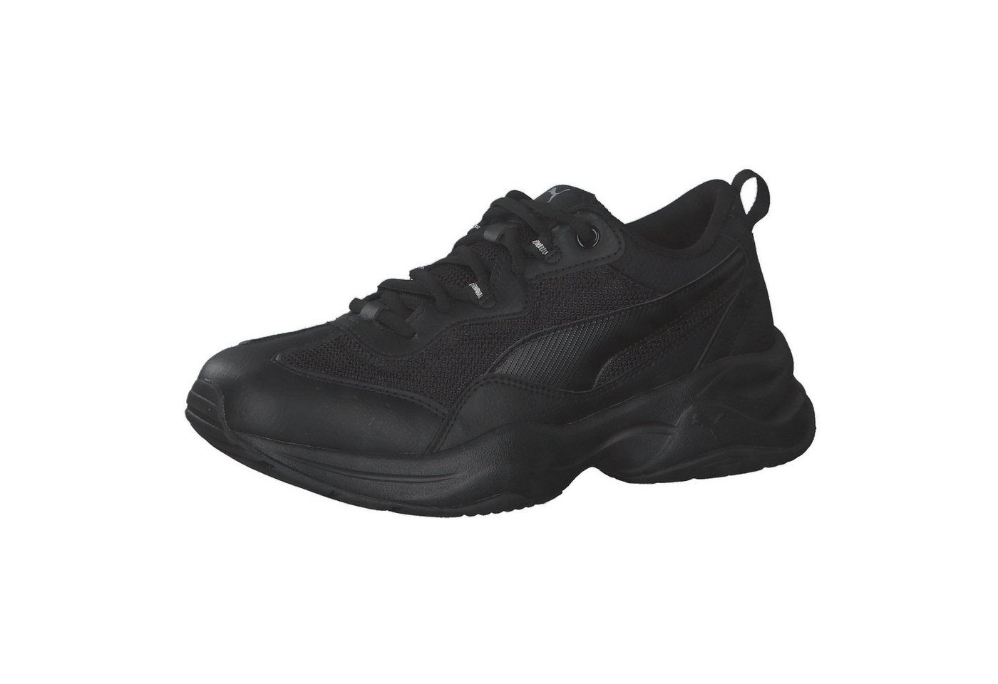 Puma Damen Sneaker Cilia 369778 Sneaker (schwarz/silber)