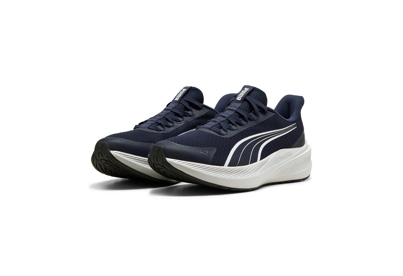 Puma DASHER LITE SLIPTECH Laufschuh mit leicht profilierter Gummilaufsohle, mit Schlupfeinstieg