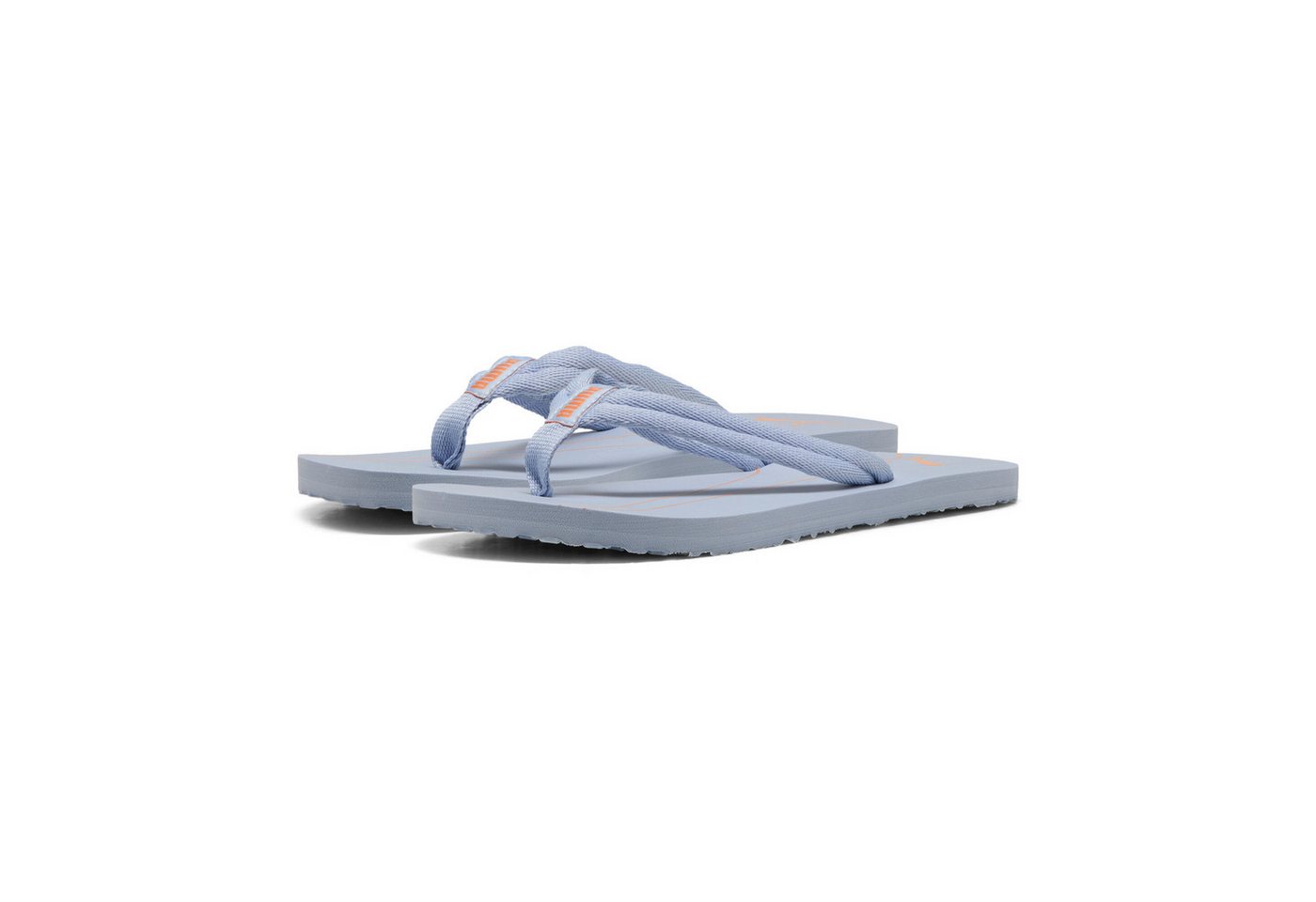 Puma EPIC FLIP V3 Zehentrenner mit bedruckter Optik, mit weichem Textilband, mit EVA-Fußbett (blau)
