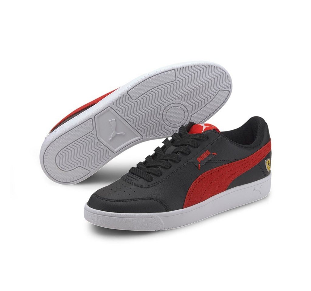 Puma Ferrari Race Court Legend schwarz Herren Sneaker