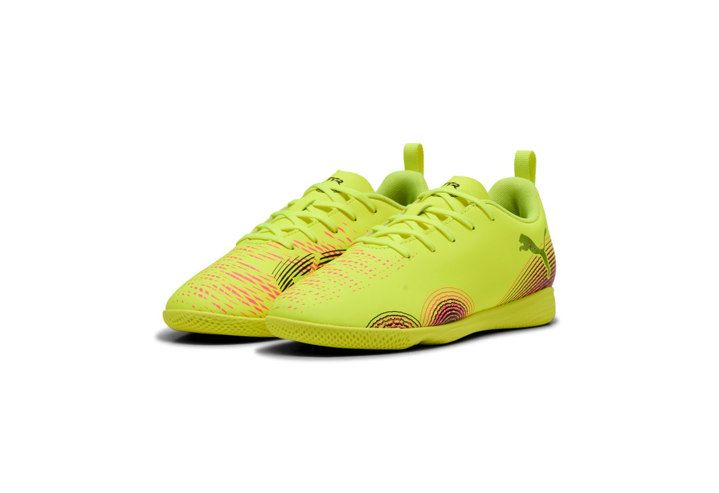 Puma FUTURE 8 PLAY IT JR Fußballschuh (gelb/schwarz)