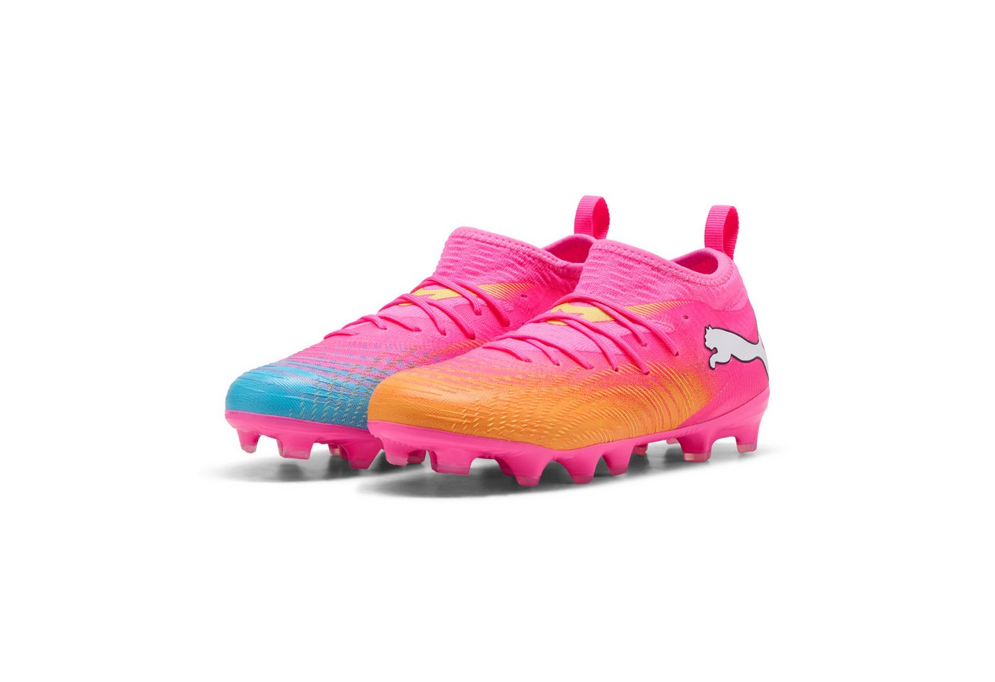 Puma FUTURE 9 MATCH FG/AG JR Fußballschuh mit Nockensohle für Rasen- und Kunstrasenplätze