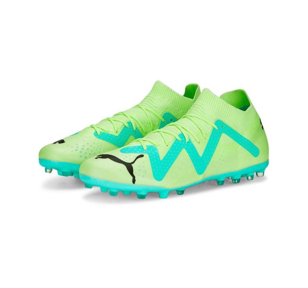 Puma Future Match MG (für festen Boden/Kunstoberflächen) gelb/lime Herren Fußballschuh