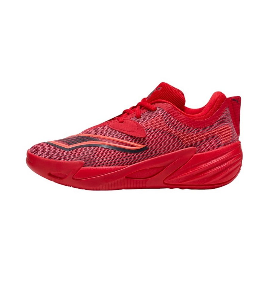 Puma Hallen-Indoorschuhe All-Pro 2 (Basketball) rot Herren Badmintonschuh