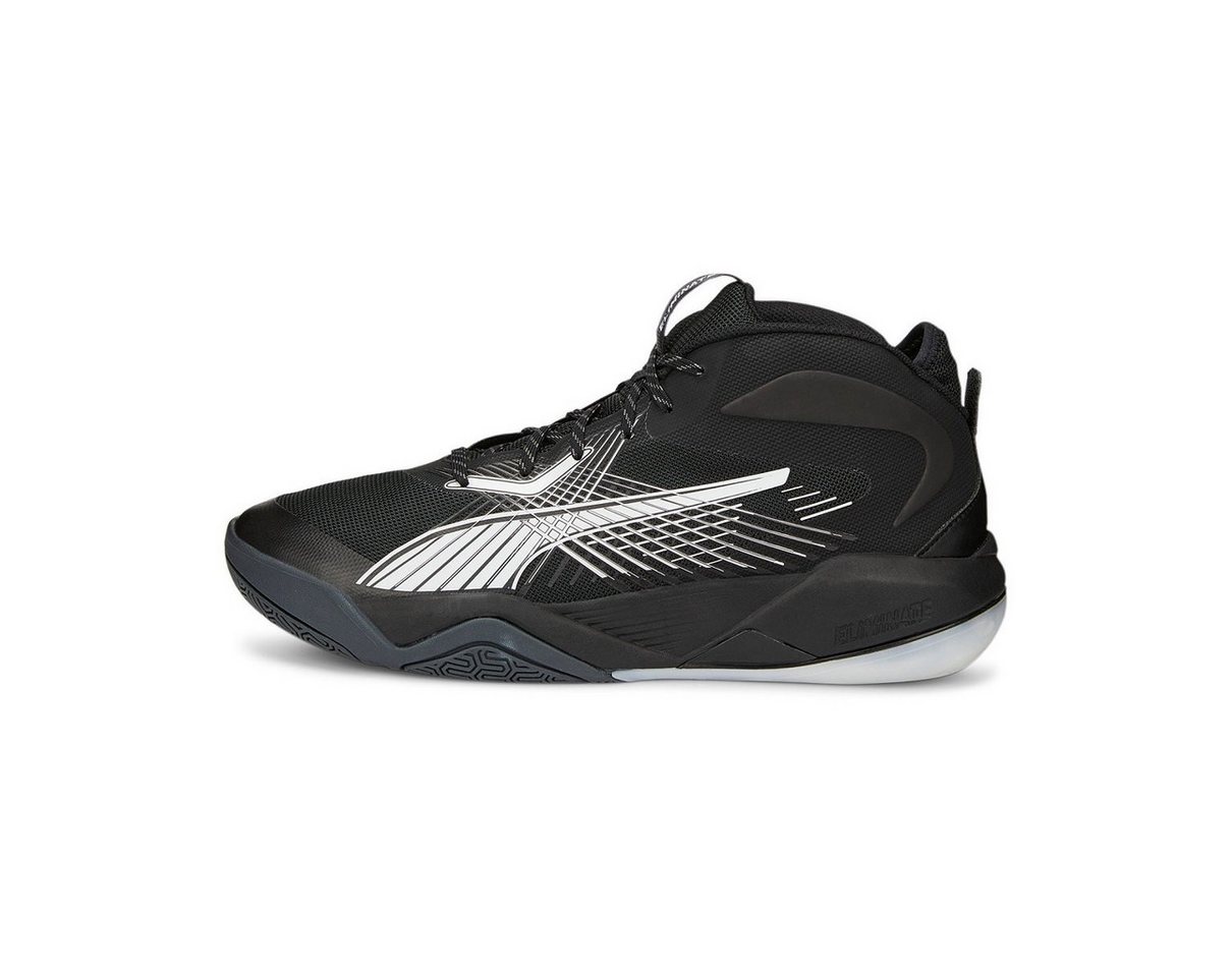 Puma Hallen-Indoorschuhe Eliminate Power Nitro II M+ schwarz/weiss Herren Badmintonschuh