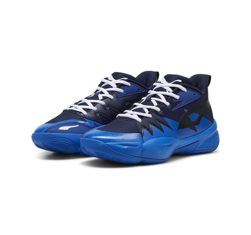 Puma Hallen-Indoorschuhe Genetics (Basketball) dunkelblau Herren Badmintonschuh