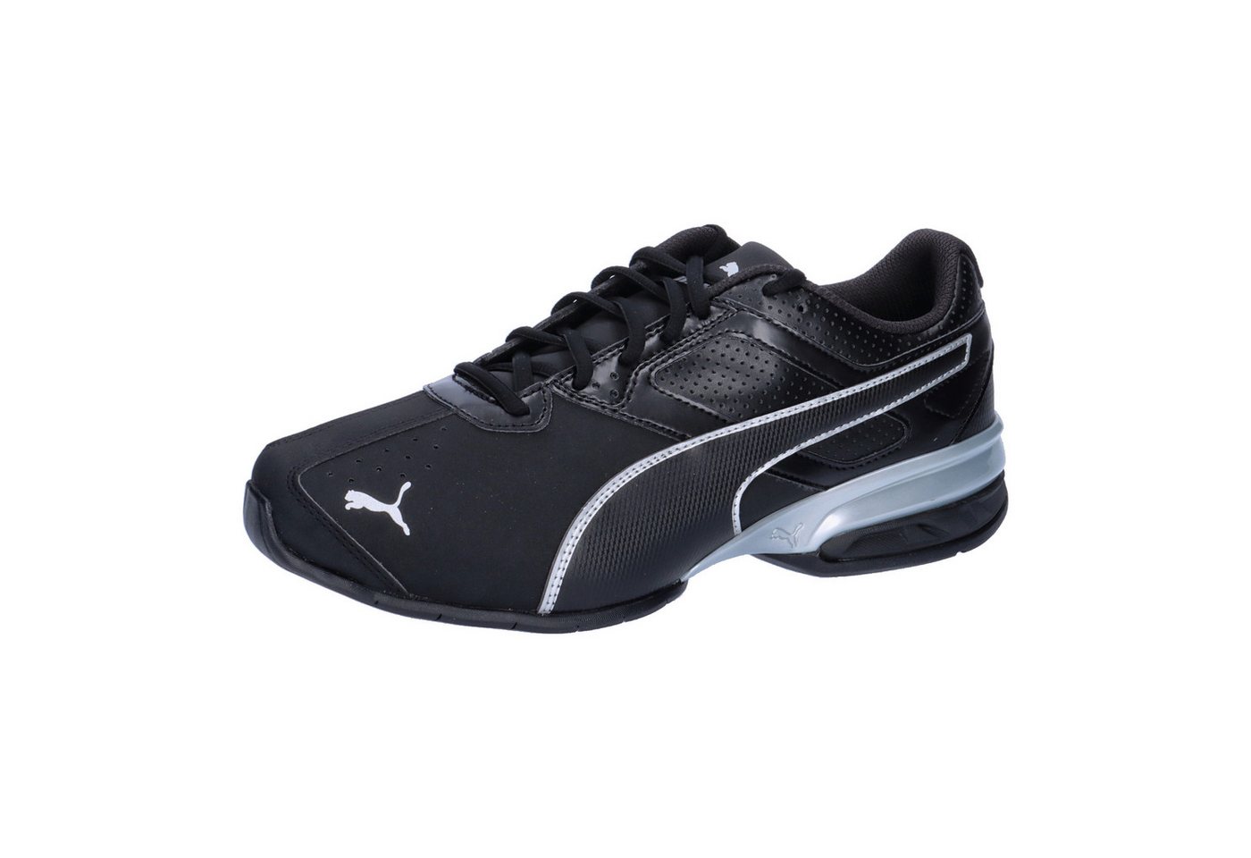 Puma Herren Sneaker Tazon 6 FM 189873 Sneaker (schwarz/silber)