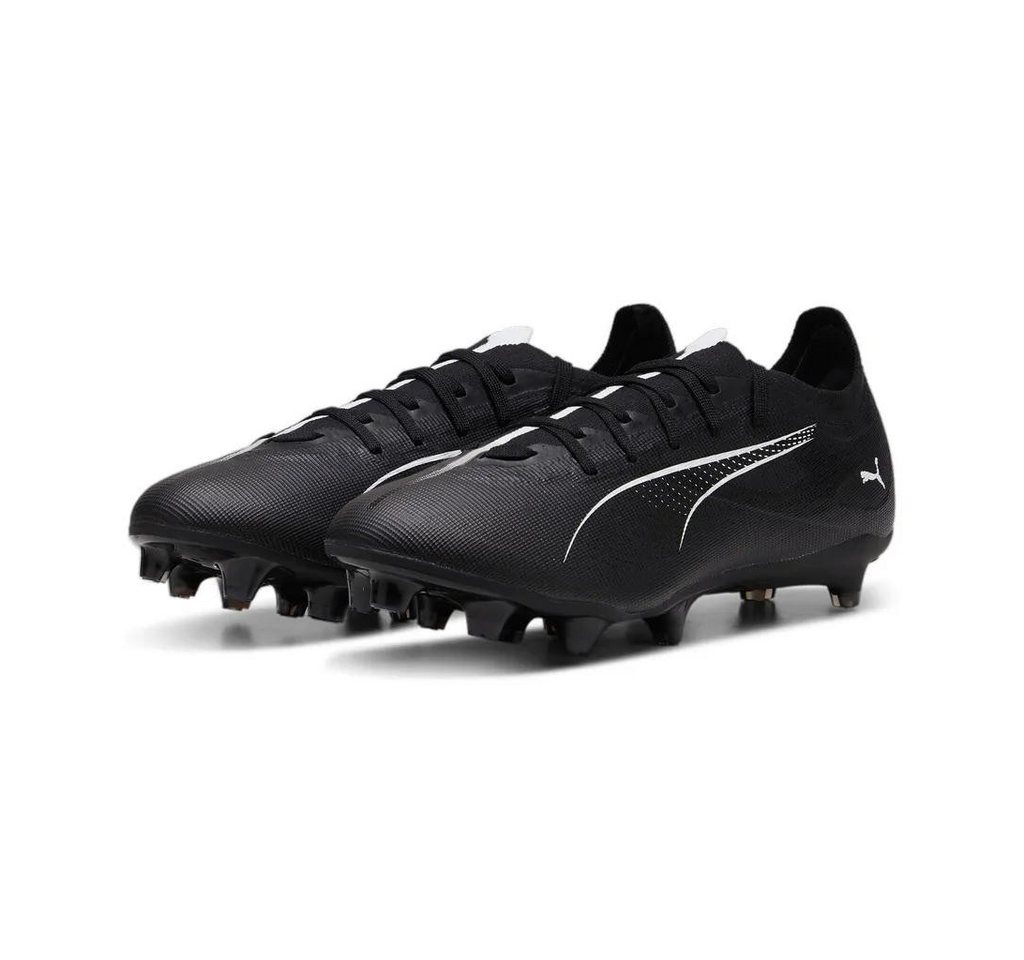 Puma Herren Ultra 5 Match FG/AG Fussballschuhe Sneaker (schwarz/weiß)