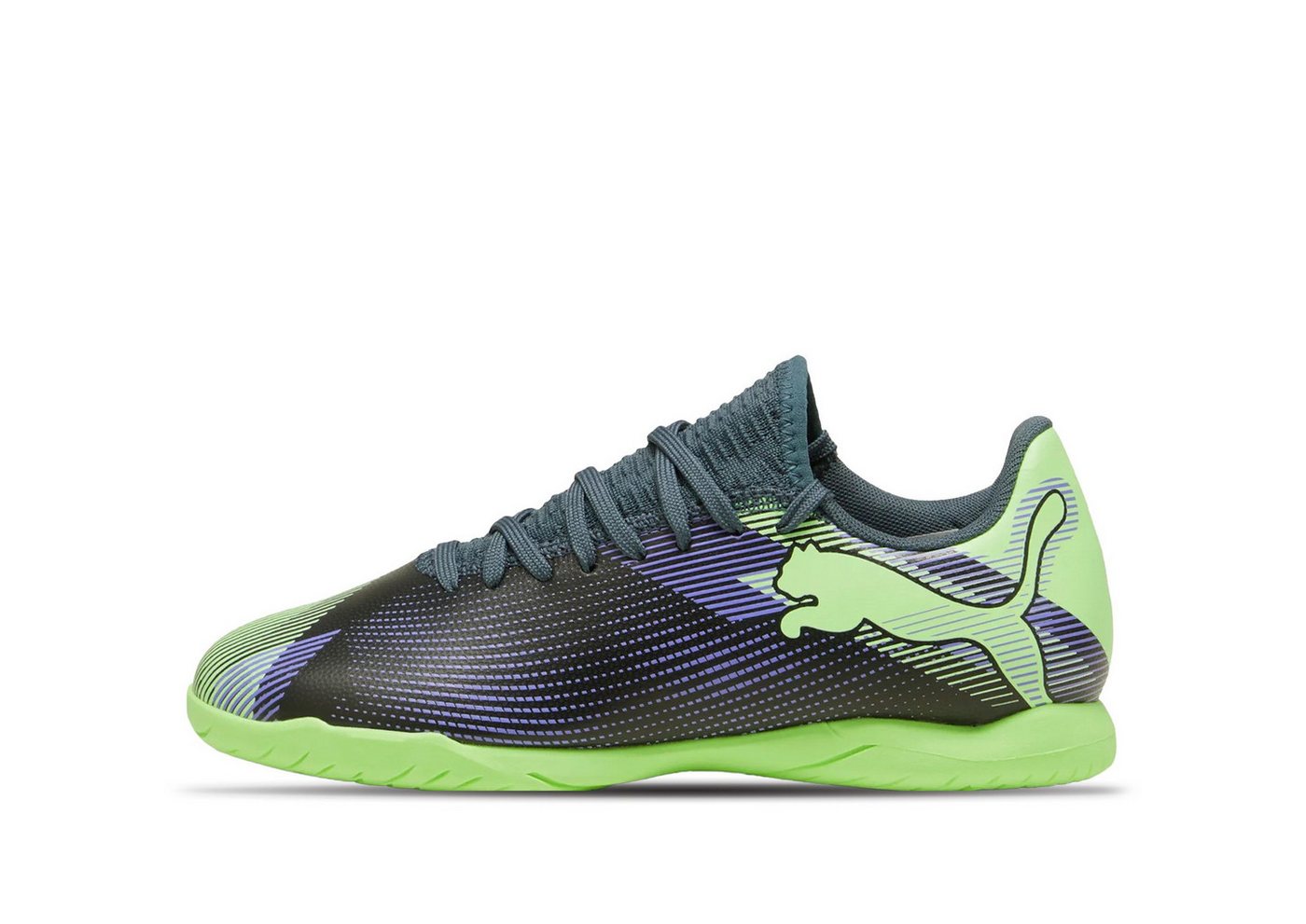 PUMA IP Future 7 Play It Jr, blau Fußballschuh