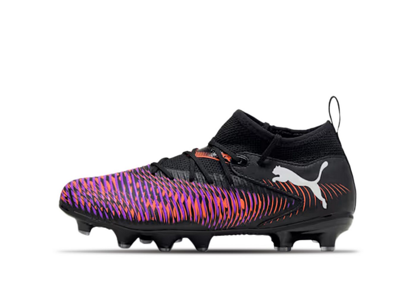 PUMA IP Future 8 Match FG/AG Jr, schwarz Fußballschuh