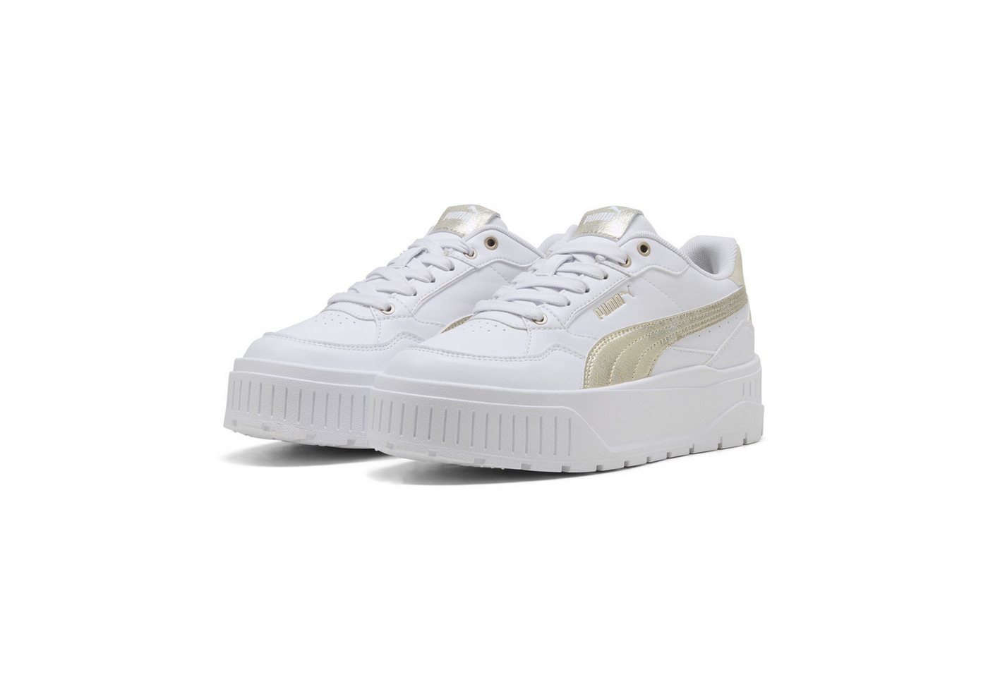Puma Karmen II Idol Metallic Whisper Sneakers Damen Sneaker (weiß)