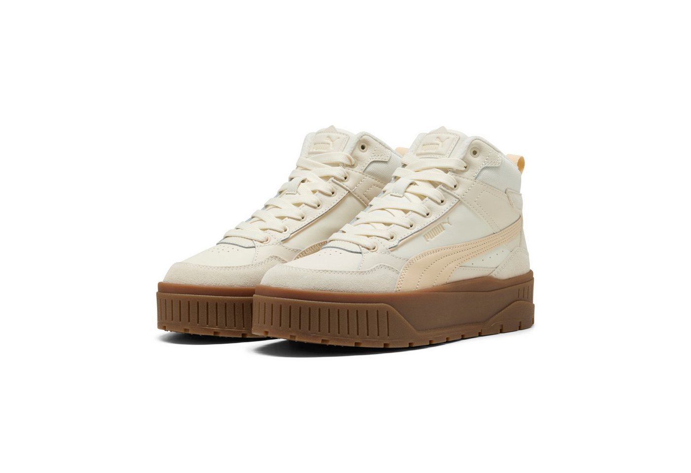 Puma KARMEN II IDOL MID WTR Winterboots Winterschuhe, Winterstiefel, Snowboots (Frosted Ivory-Canvas)