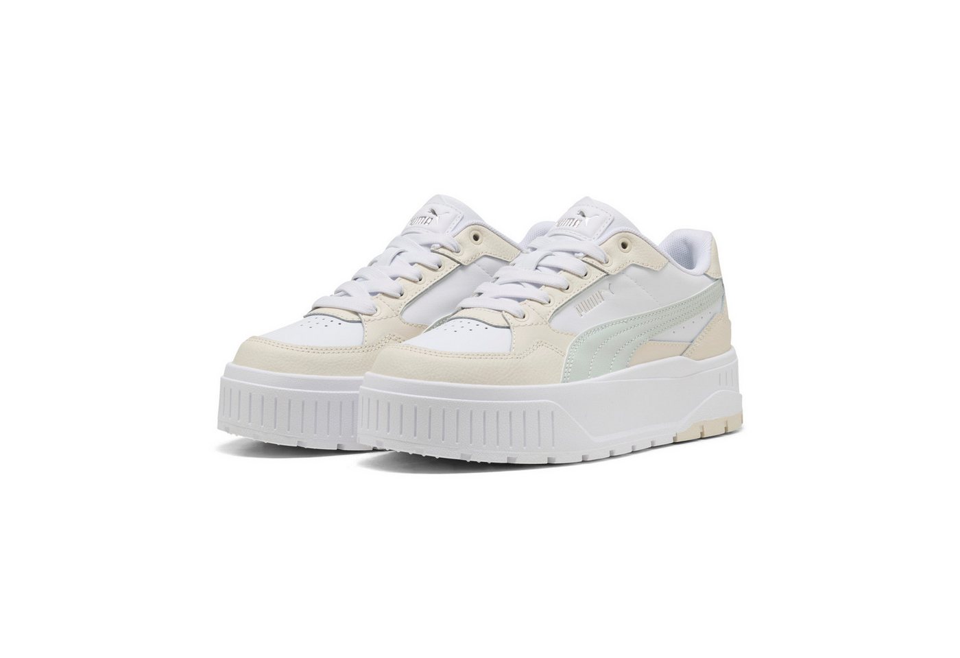 Puma KARMEN II IDOL Sneaker für sportliche Anlässe, mit SoftFoam+ Einlegesohle, aus Leder