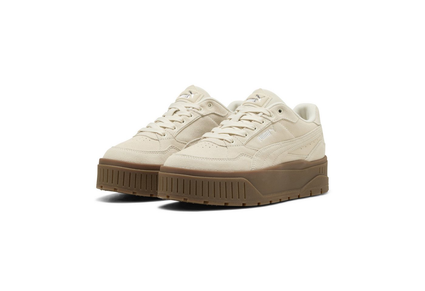 Puma Karmen II Idol Suede Sneakers Damen Sneaker (weiß)