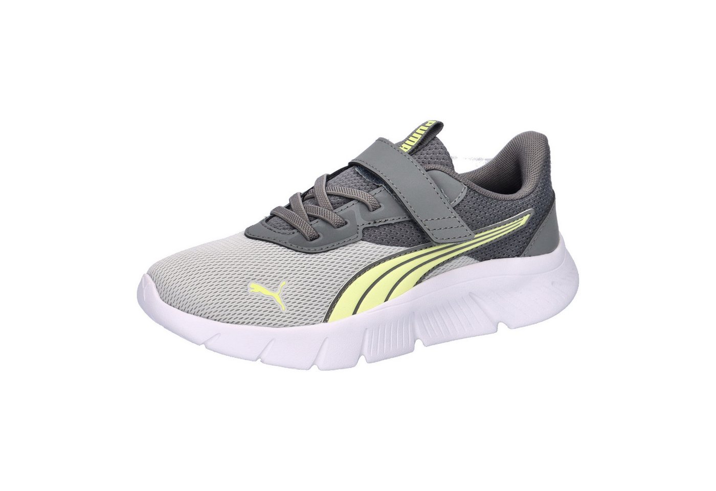 Puma Kinder Laufschuhe FlexFocus Modern AC+ PS 401519 Laufschuh (grau/gelb/weiß)
