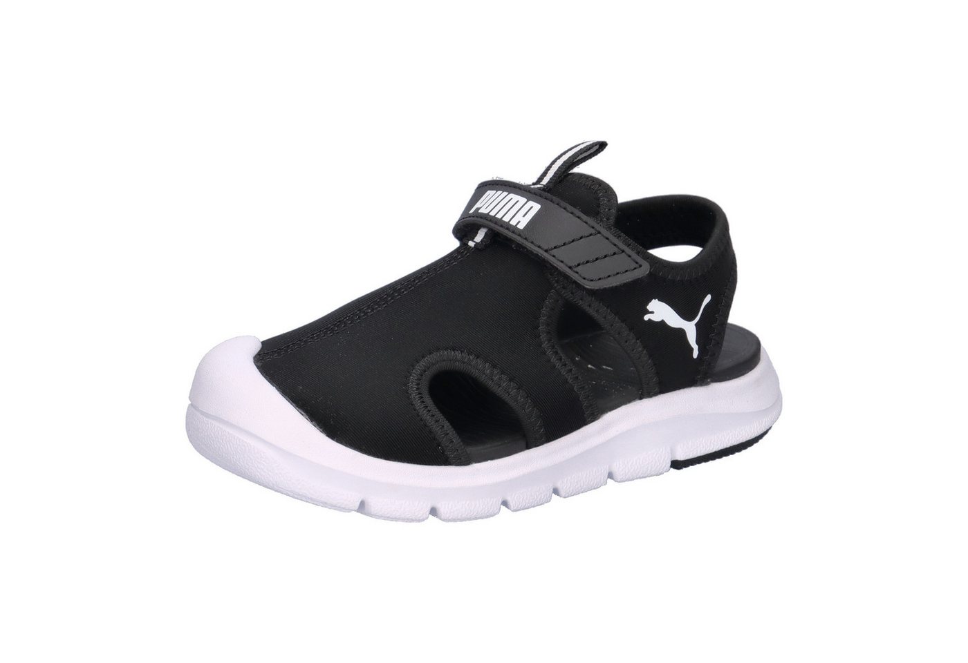 Puma Kinder Sandale Puma Fun Racer Sandal V Inf 400585 Sandale (schwarz/weiß)