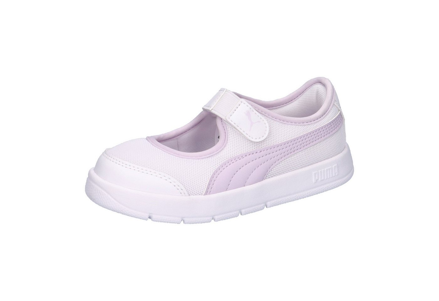 Puma Kinder Sneaker Courtflex v3 Lina V Inf 400579 Sneaker (lila/weiß)