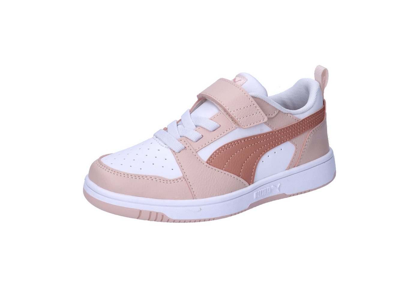 Puma Kinder Sneaker Rebound V6 Lo AC+ PS 397419 Sneaker (weiß)