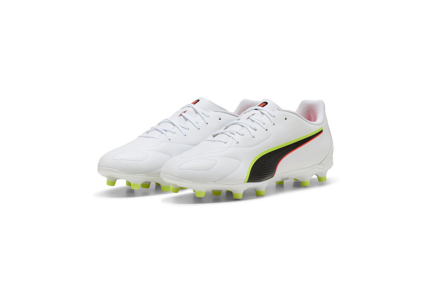 Puma KING 20 PLAY FGAG Fußballschuh für Rasen- und Kunstrasenplätze, weiches Obermaterial aus Synthetik