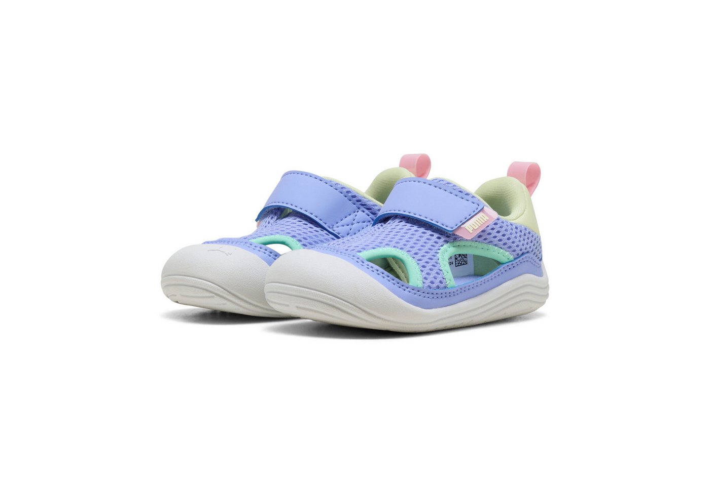 Puma KITTEN SUMMER V INF Sandale für Alltag und sommerliche Aktivitäten, weiches Textilfutter (lila)