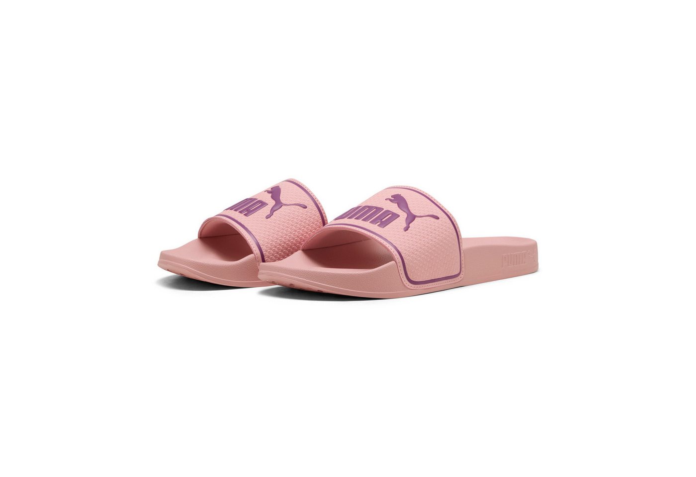 Puma LEADCAT 2.0 Badesandale gepolsterter Lederriemen, geformtes Fußbett