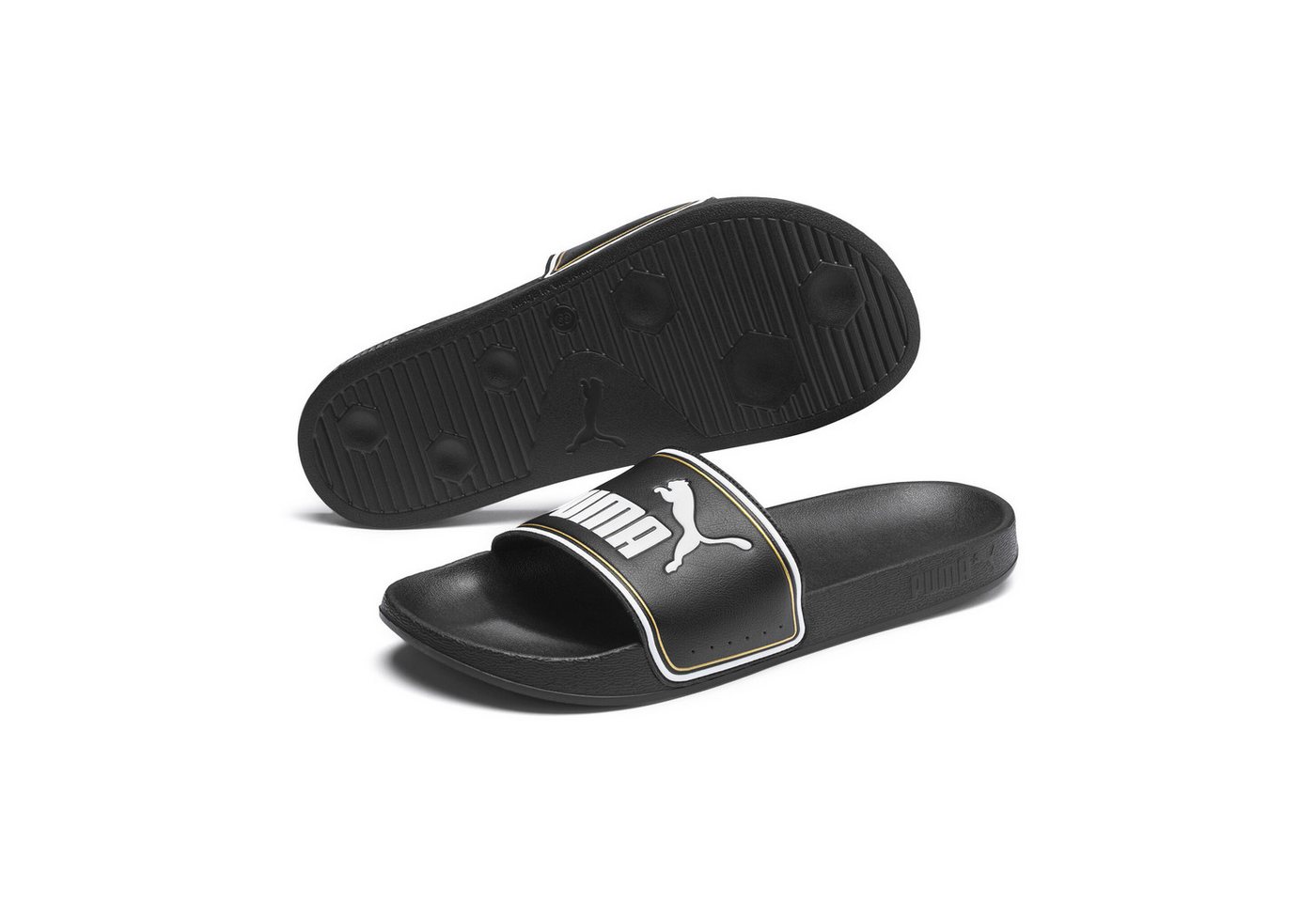 Puma LEADCAT FTR Badesandale mit extraweichem Fußbett, mit leicht profilierter Laufsohle