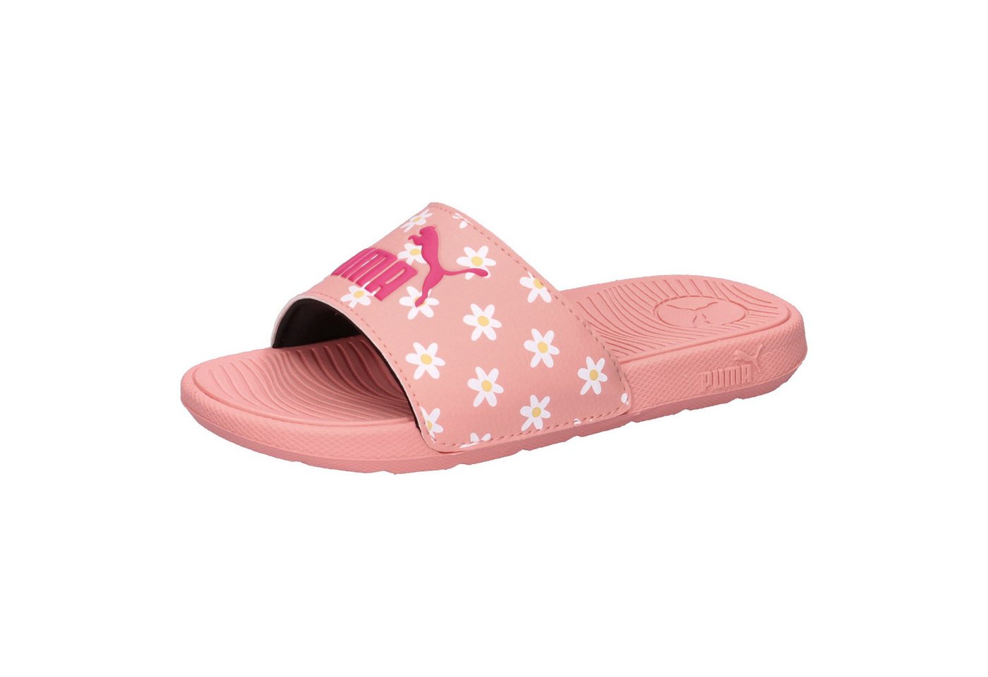 Puma Mädchen Badeschlappen Cool Cat 2.0 Daisies PS 400907 Badeschuh
