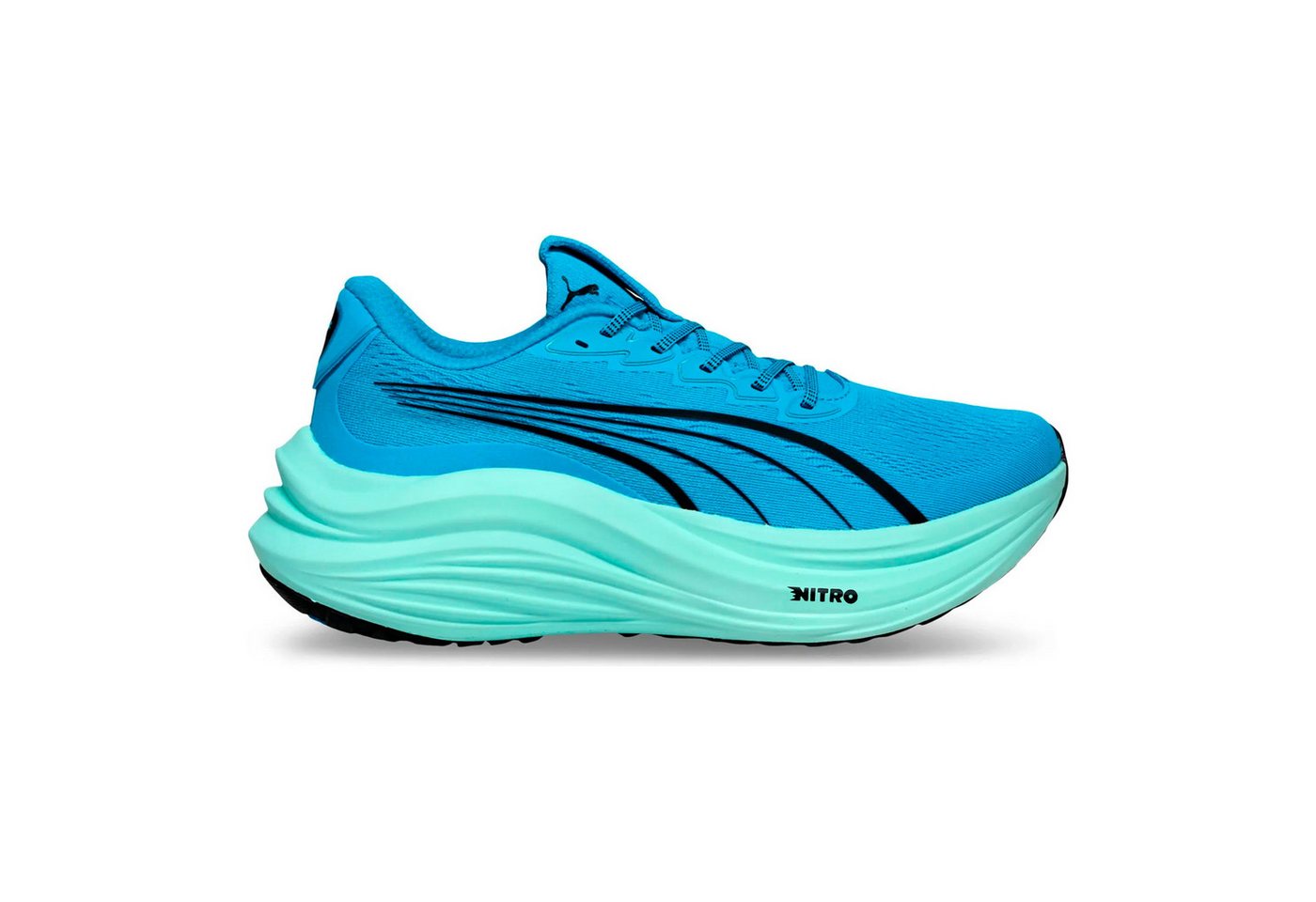 Puma Magmax Nitro - Neutralschuh Laufschuh (blau)