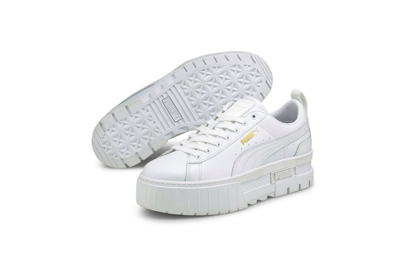 Puma MAYZE CLASSIC WNS Sneaker mit dicker Schichtsohle, mit SOFTFOAM-Dämpfungstechnologie