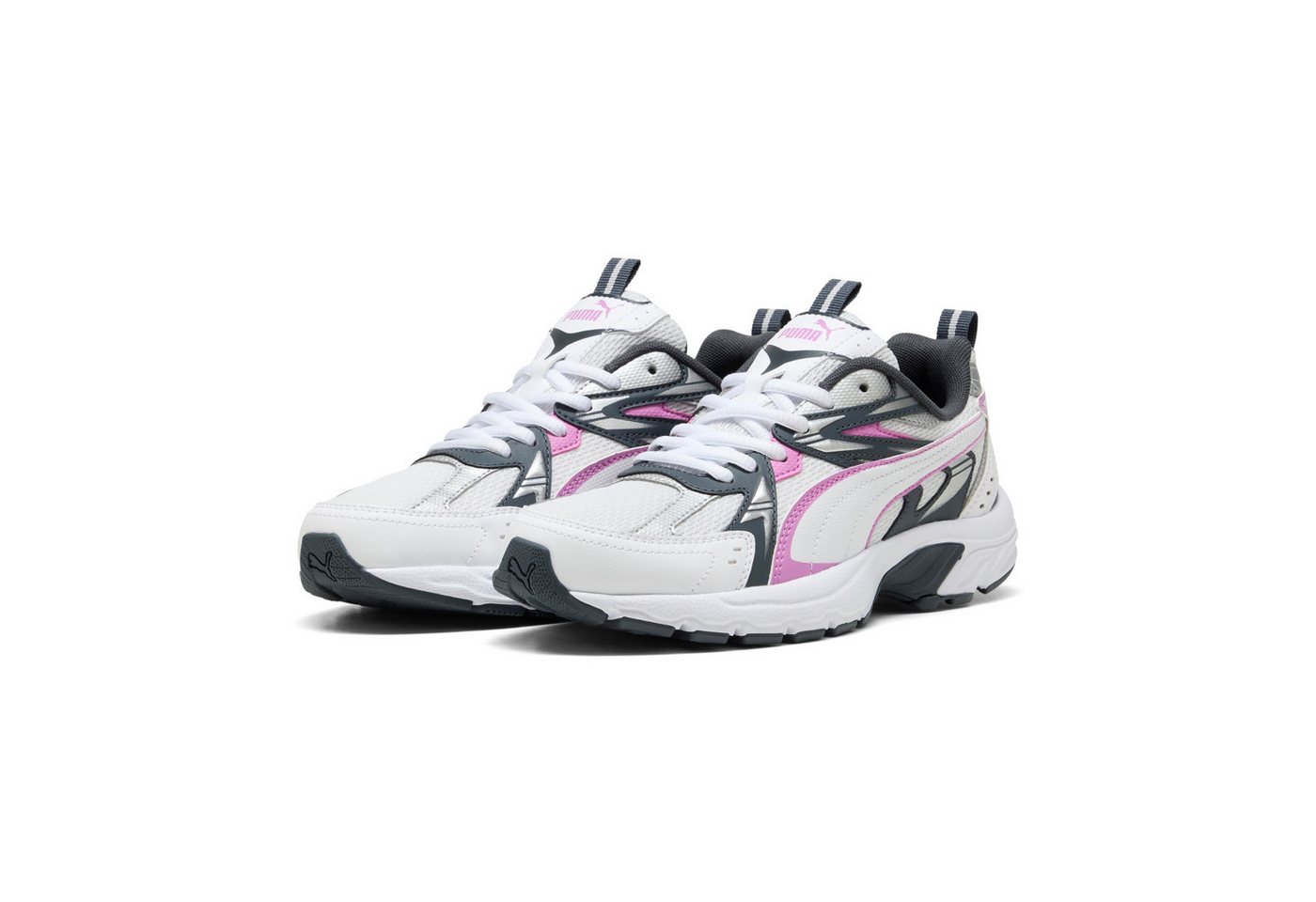 Puma MILENIO TECH_ Sneaker für vielseitige Einsätze, mit Textil-Obermaterial (weiß/grau)