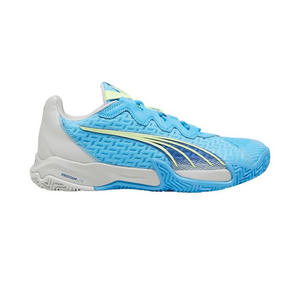 Puma Nova Elite Allcourt blau/grau Herren Tennisschuh