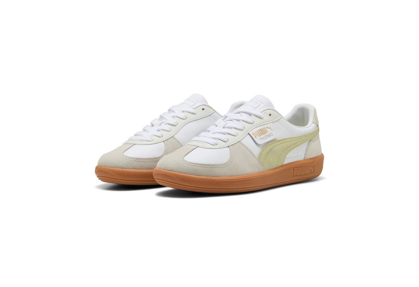 Puma PALERMO LTH Sneaker (weiß/grau/grün)