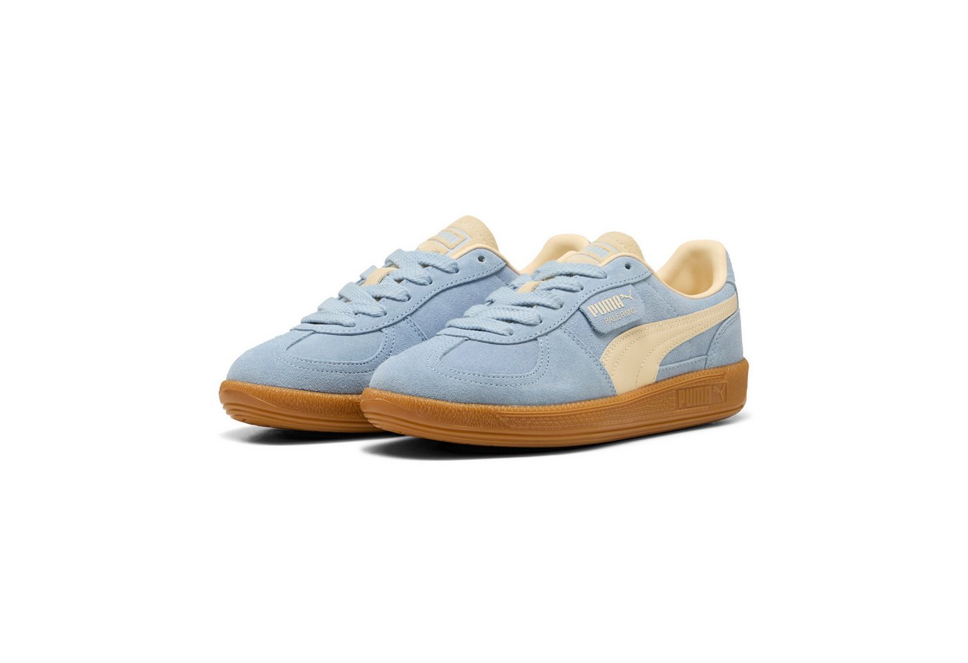 Puma PALERMO Sneaker für Alltag, aus Leder, mit Schnürverschluss