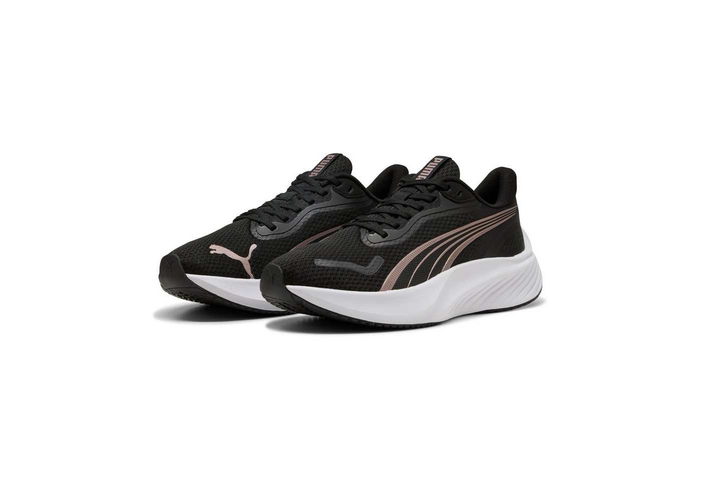 Puma POUNCE LITE Laufschuh (schwarz/gold)