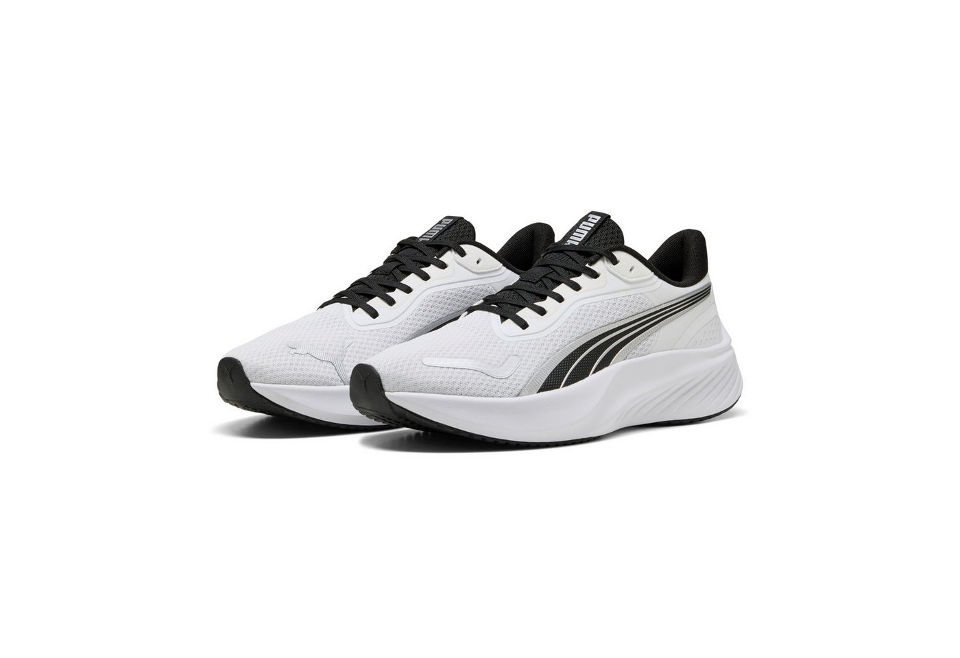 Puma POUNCE LITE Laufschuh (weiß/schwarz)