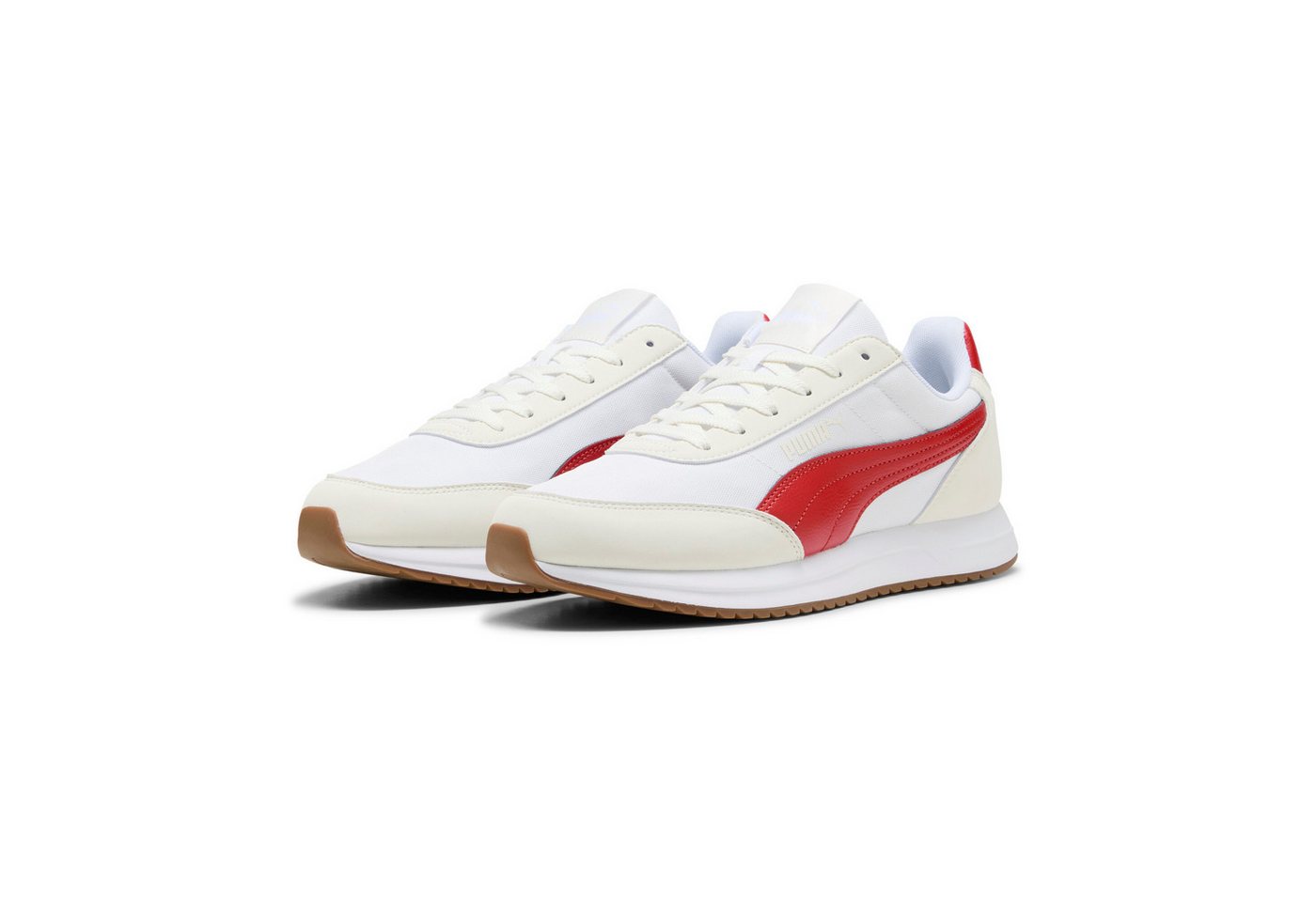 Puma R78 LIGHTWIND Sneaker für vielseitige Alltagsabenteuer, atmungsaktiv, mit Schnürverschluss (weiß)
