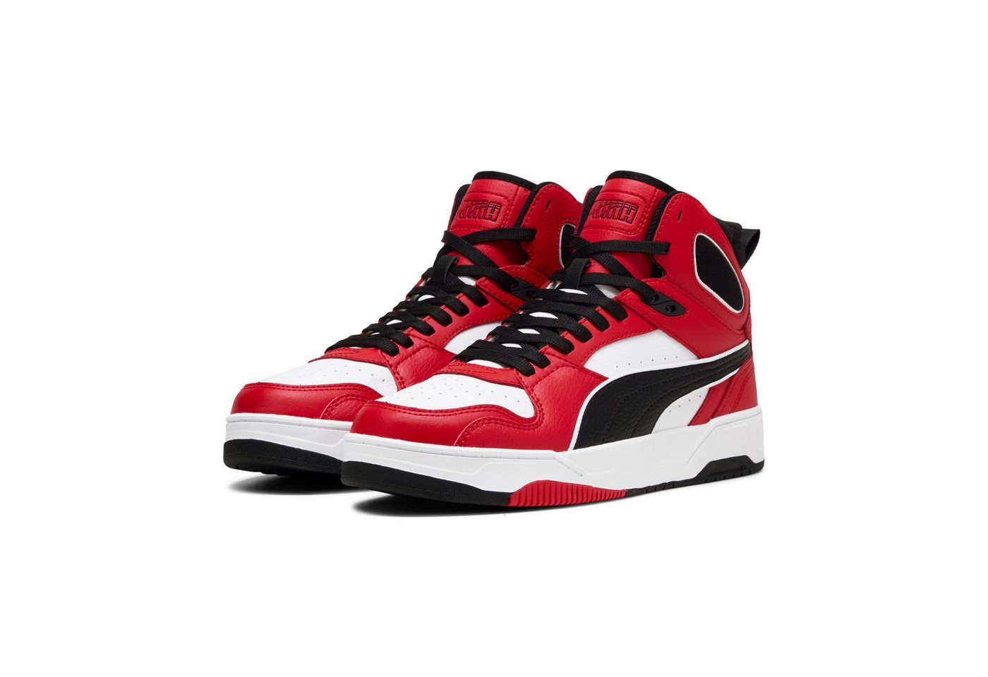 Puma RBD BREAK MID Sneaker (weiß/schwarz/rot)